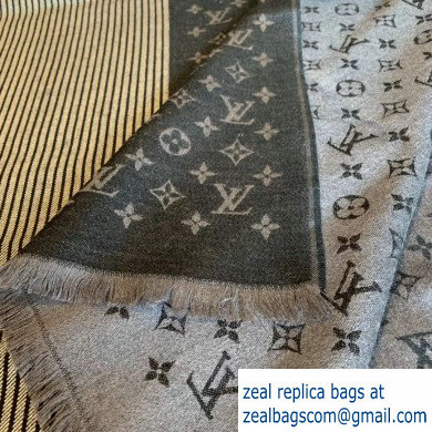 Louis Vuitton Monogram Lines Scarf 195x70cm M71266 2019 - Click Image to Close