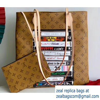 Louis Vuitton Monogram Reverse Canvas Shopping Tote Bag M49996 Print 2020 - Click Image to Close