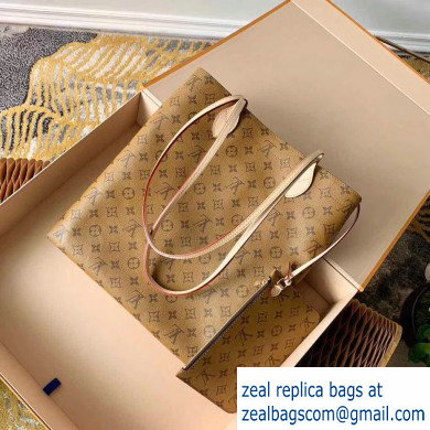 Louis Vuitton Monogram Reverse Canvas Shopping Tote Bag M49996 Print 2020 - Click Image to Close