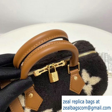 Louis Vuitton Monogram Teddy Speedy 25 Bag M55422 2019