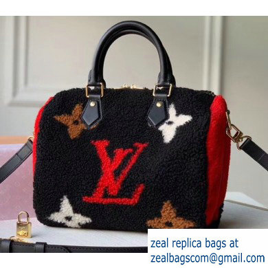 Louis Vuitton Monogram Teddy Speedy 25 Bag M55423 2019 - Click Image to Close