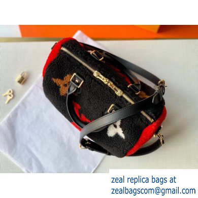 Louis Vuitton Monogram Teddy Speedy 25 Bag M55423 2019