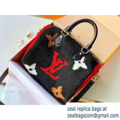 Louis Vuitton Monogram Teddy Speedy 25 Bag M55423 2019