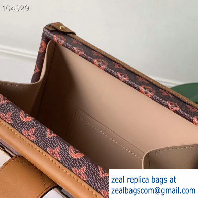 Louis Vuitton Petite Malle Bag Catogram Brown 2019