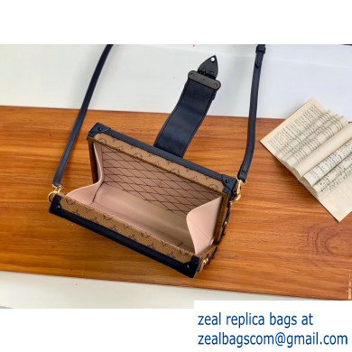 Louis Vuitton Petite Malle Bag Damier Tressage Black M53253 2019