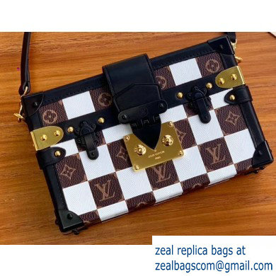 Louis Vuitton Petite Malle Bag Damier Tressage Creme M53201 2019 - Click Image to Close