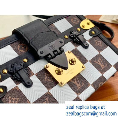 Louis Vuitton Petite Malle Bag Damier Tressage Creme M53201 2019 - Click Image to Close