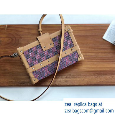 Louis Vuitton Petite Malle Bag Monogram LV Pop Pink M55468 2019