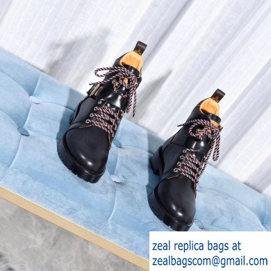 Louis Vuitton Territory Ranger Ankle Boots Black/Khaki 2019 - Click Image to Close