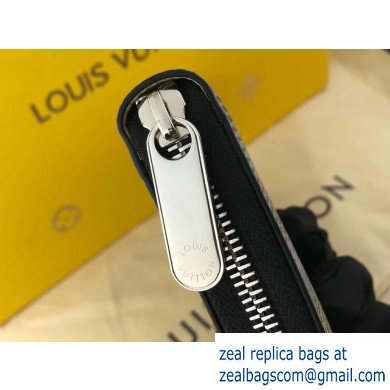 Louis Vuitton Zippy Wallet Damier LV Pop Blue - Click Image to Close