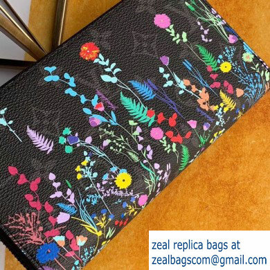 Louis Vuitton Zippy Wallet Flower Print