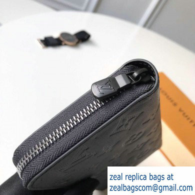 Louis Vuitton Zippy Wallet Monogram Black