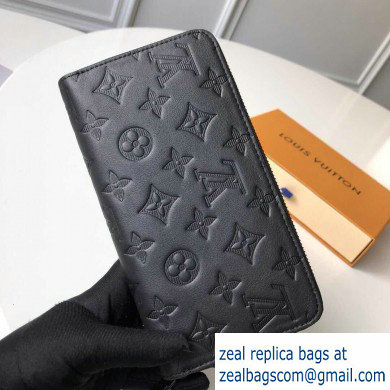 Louis Vuitton Zippy Wallet Monogram Black