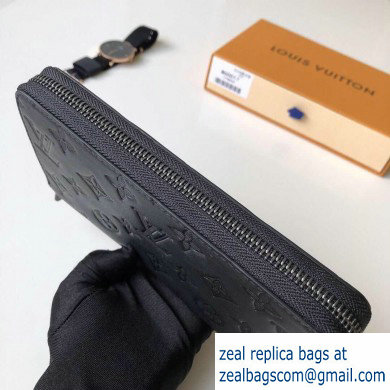 Louis Vuitton Zippy Wallet Monogram Black