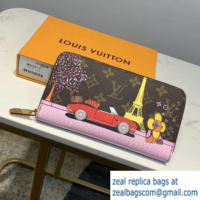 Louis Vuitton Zippy Wallet Monogram Canvas Car Print