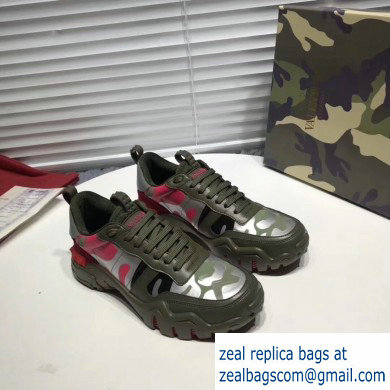 Valentino Camouflage Climbers Women/Men Sneakers 01 2019