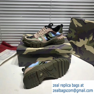 Valentino Camouflage Climbers Women/Men Sneakers 02 2019