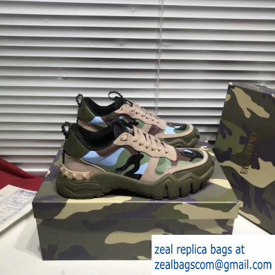 Valentino Camouflage Climbers Women/Men Sneakers 02 2019