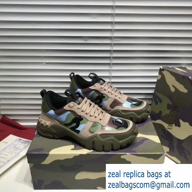 Valentino Camouflage Climbers Women/Men Sneakers 02 2019