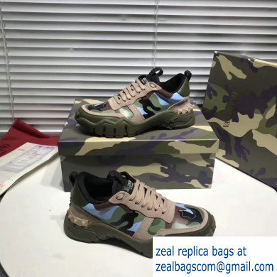 Valentino Camouflage Climbers Women/Men Sneakers 02 2019 - Click Image to Close