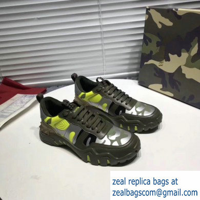 Valentino Camouflage Climbers Women/Men Sneakers 06 2019