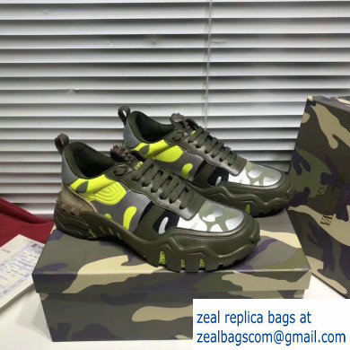 Valentino Camouflage Climbers Women/Men Sneakers 06 2019