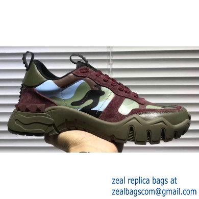 Valentino Camouflage Climbers Women/Men Sneakers 07 2019