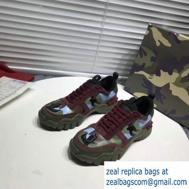 Valentino Camouflage Climbers Women/Men Sneakers 07 2019