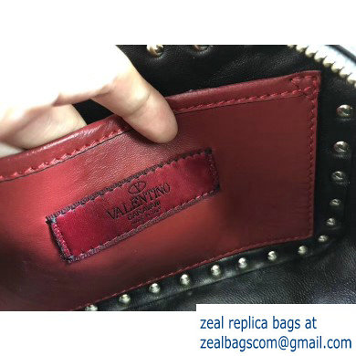 Valentino Rockstud Spike Camera Case Bag 0060 Black