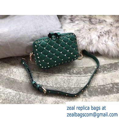 Valentino Rockstud Spike Camera Case Bag 0060 Green