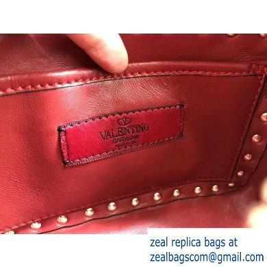 Valentino Rockstud Spike Camera Case Bag 0060 Red - Click Image to Close