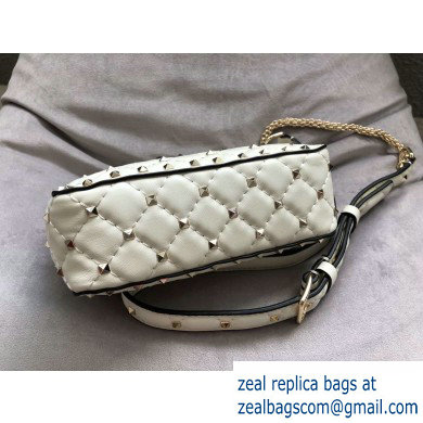 Valentino Rockstud Spike Camera Case Bag 0060 White - Click Image to Close