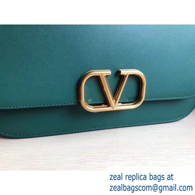 Valentino VLOCK Shoulder Large Bag 0006 Green 2019 - Click Image to Close