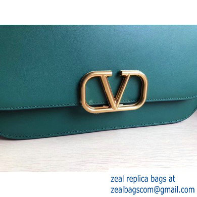 Valentino VLOCK Shoulder Large Bag 0006 Green 2019