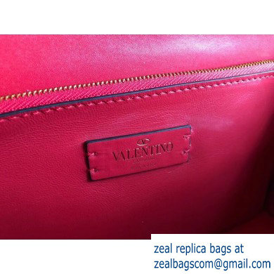 Valentino VLOCK Shoulder Large Bag 0006 Red 2019 - Click Image to Close