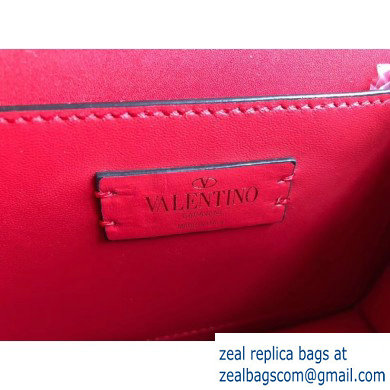 Valentino VLOCK Shoulder Small Bag 0006 Red 2019