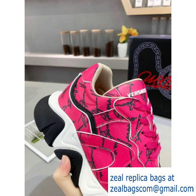 Versace Squalo Women/Men Sneakers Fuchsia 2019