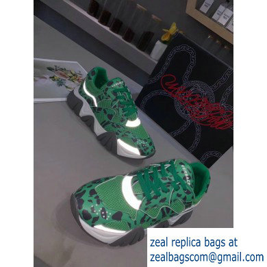 Versace Squalo Women/Men Sneakers Green 2019 - Click Image to Close