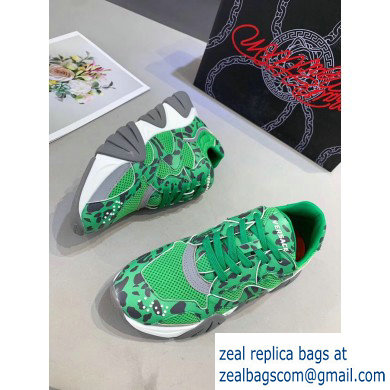 Versace Squalo Women/Men Sneakers Green 2019 - Click Image to Close