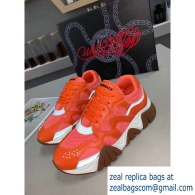 Versace Squalo Women/Men Sneakers Orange 2019