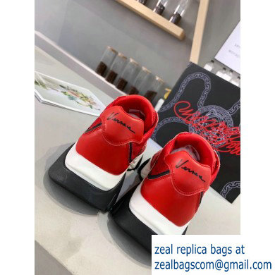 Versace Squalo Women/Men Sneakers Red 2019