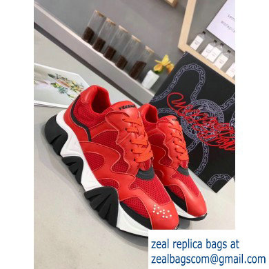 Versace Squalo Women/Men Sneakers Red 2019 - Click Image to Close