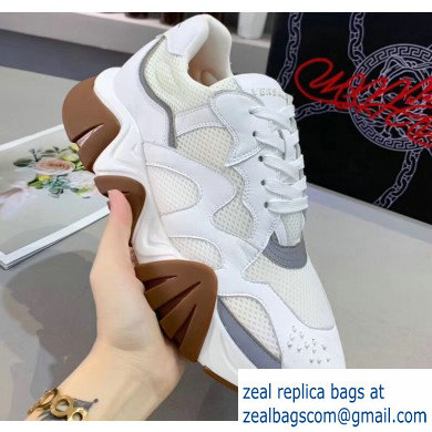 Versace Squalo Women/Men Sneakers White 2019 - Click Image to Close