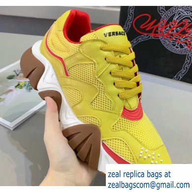 Versace Squalo Women/Men Sneakers Yellow 2019