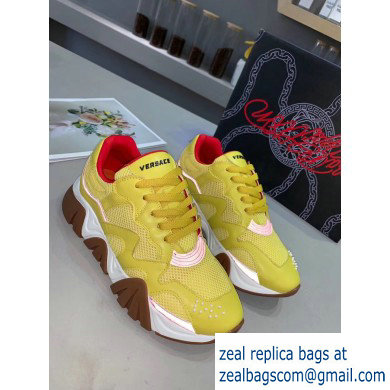 Versace Squalo Women/Men Sneakers Yellow 2019