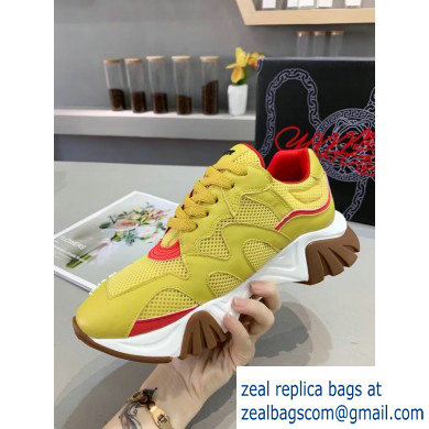 Versace Squalo Women/Men Sneakers Yellow 2019