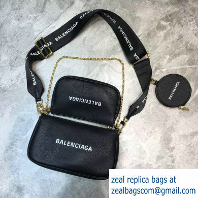 Balenciaga Crossbody Bag Set Black/Gold