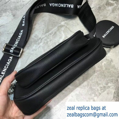 Balenciaga Crossbody Bag Set Black/Silver