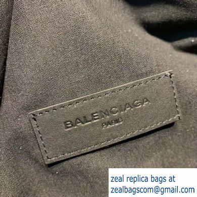 Balenciaga Explorer Belt Pack Bag All Over Logo Black/White - Click Image to Close