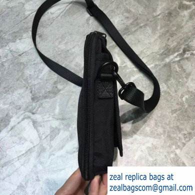 Balenciaga Explorer Crossbody Pouch Bag in Nylon Black